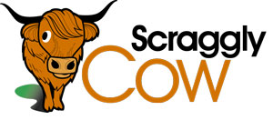 Scraggly Cow - Argyll Web Design