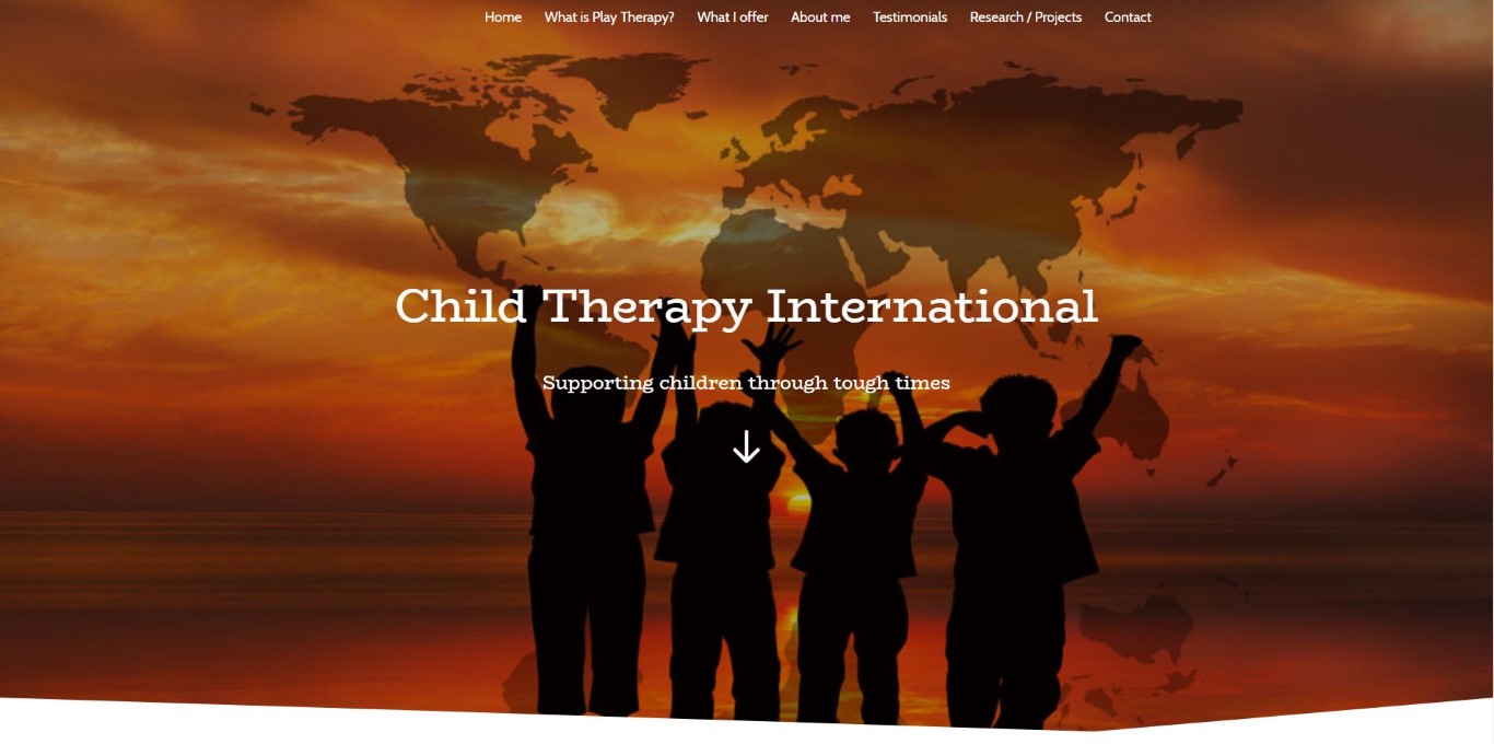 childtherapyinternational.com screenshot